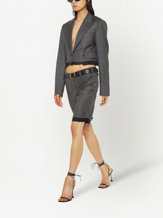  미우미우 숏팬츠 MP1627S23111RF - MIU MIU