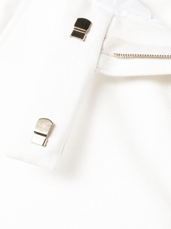  톰브라운 스트레이트 팬츠 FTC444UF0345 white - THOM BROWNE