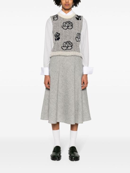  톰브라운 미디 스커트 FGC832AF0646 - THOM BROWNE