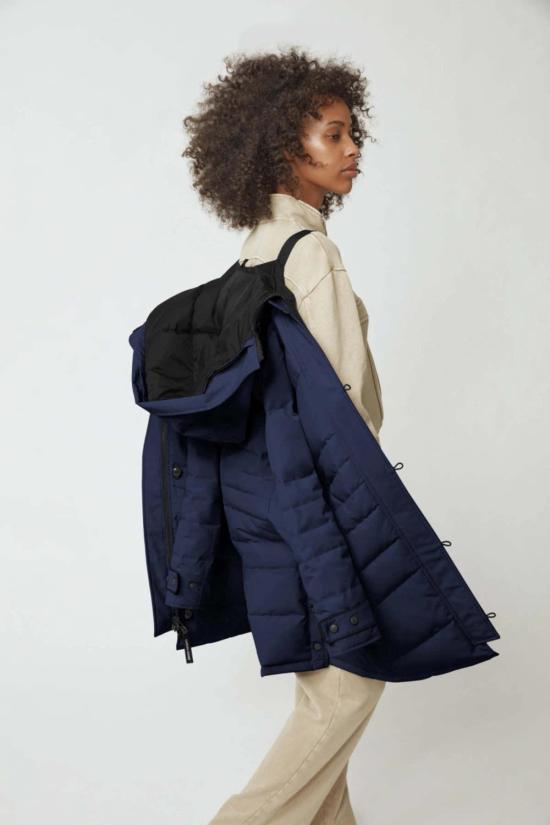  캐나다구스 롱패딩 캐나다 구스 로렛 파카 애틀랜틱 네이비 - CANADA GOOSE