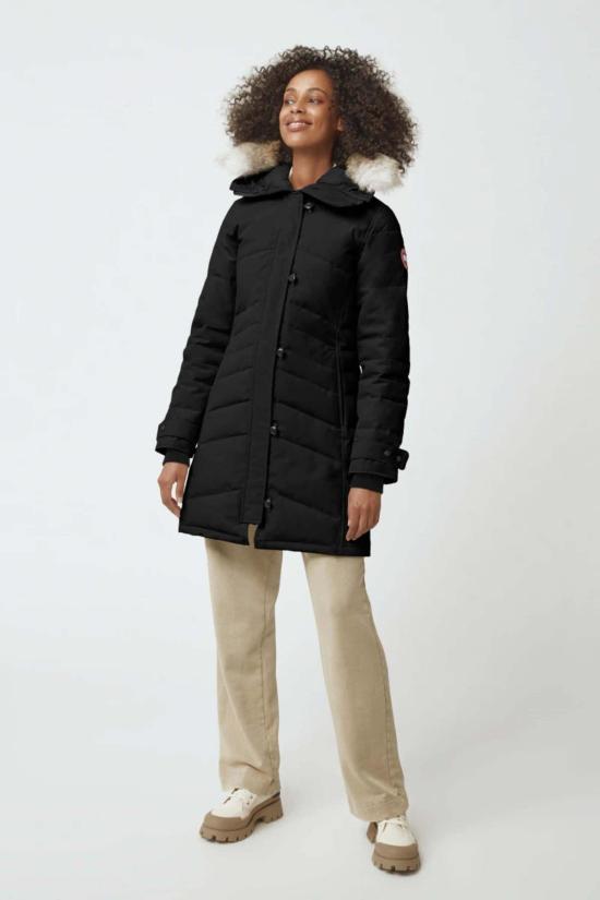  캐나다구스 롱패딩 로렛 파카 블랙 누아르 - CANADA GOOSE