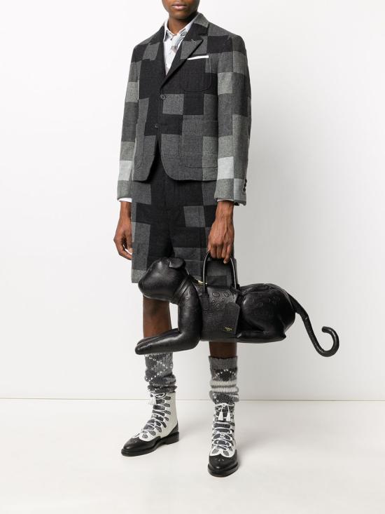  톰브라운 토트백 MAG257A00198 black - THOM BROWNE