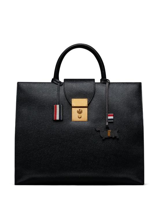  톰브라운 키링 UAM064A00198 black - THOM BROWNE