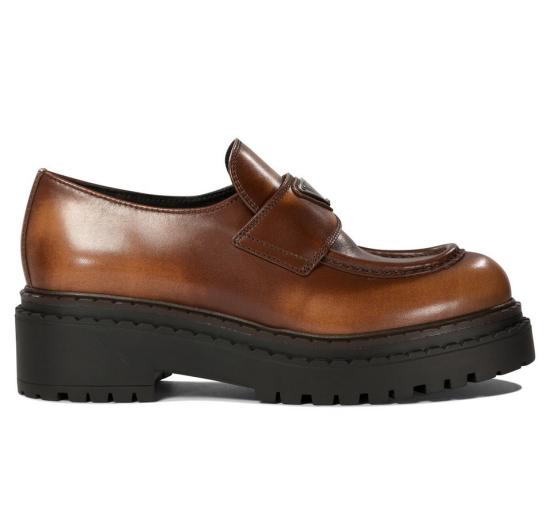  프라다 로퍼 1D246M3KY8F0046 COGNAC DOM