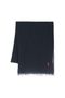  폴로 랄프로렌 포니로고 자수 프린지 스카프 455954366002 NAVY BLUE DOM