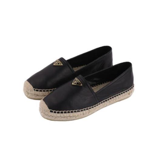  프라다 플랫 슈즈 1S423N020038F0002 BLACK DOM