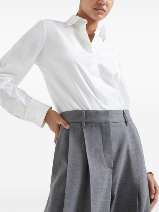  브루넬로 쿠치넬리 수트 팬츠 MD584P8685C011 grey - BRUNELLO CUCINELLI