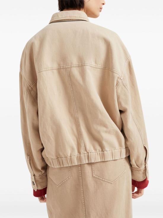  브루넬로 쿠치넬리 자켓 ML996FX716C2910 sand beige - BRUNELLO CUCINELLI