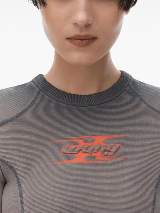  알렉산더 왕 긴팔 티셔츠 4CC1251532208A - ALEXANDER WANG