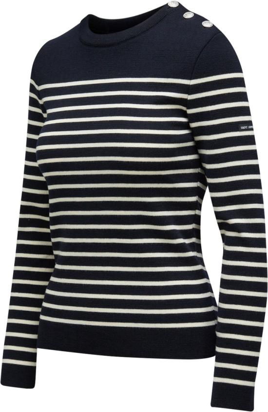  세인트제임스 스웨터 8696 KH NAVY ECUME DOM - SAINT JAMES