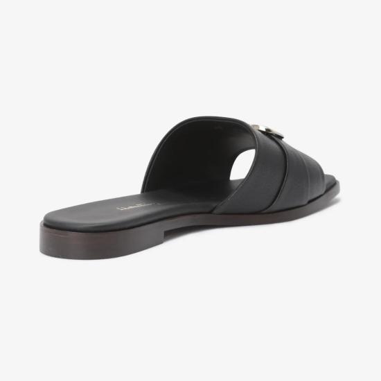  살바토레 페라가모 뮬/슬리퍼 01E565 758084 BLACK DOM - SALVATORE FERRAGAMO