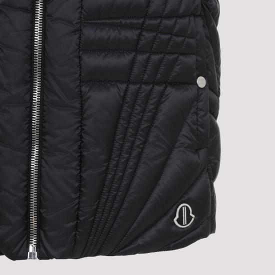 25SS 릭오웬스 몽클레어 베스트 J209N1A00003 M4424 999 Black - RICK OWENS MONCLER