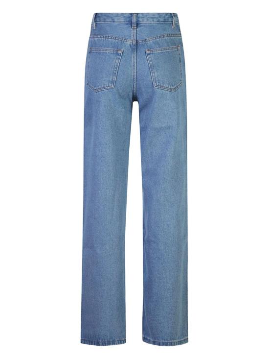  아페쎄 스트레이트 팬츠 COHCWF09181 blue - A.P.C.