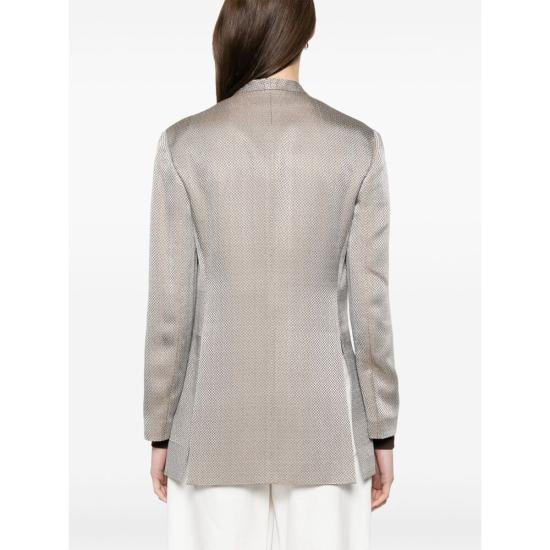 25SS 조르지오 아르마니 수트 자켓 TE13745 GW000847 F8078 GREY BROWN - GIORGIO ARMANI
