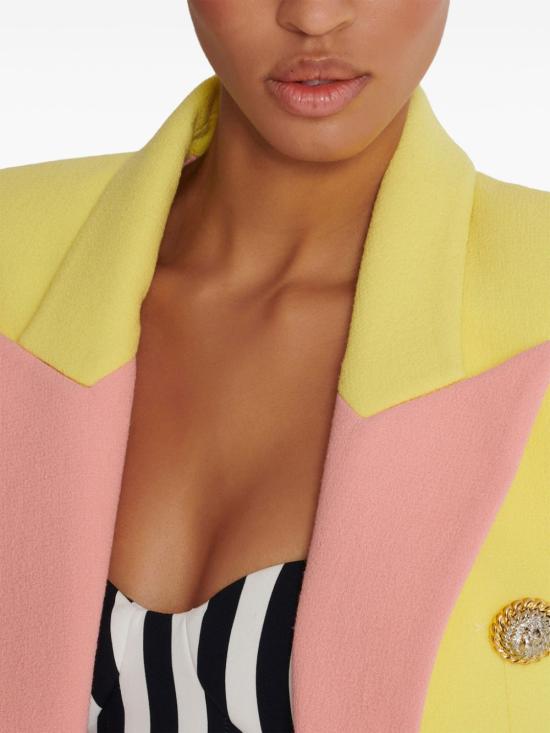  발망 수트 자켓 DF1SM340WB86 pink - BALMAIN