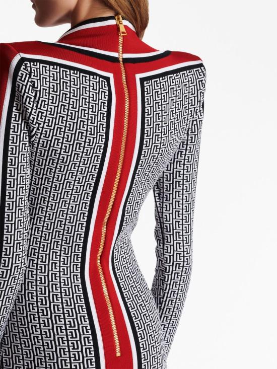  발망 점프수트 BF1R8562KE89 blue - BALMAIN