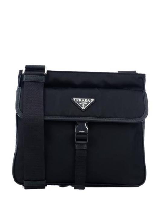 25FW 프라다 삼각로고 리나일론 크로스백  2VH119XOO2DMHF0002 BLACK DOM