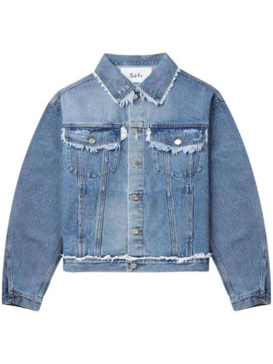 25SS 세퍼 데님 자켓 ALVAREZDENIMJACKETFRAYEDRODEO FRAYED RODEO DOM