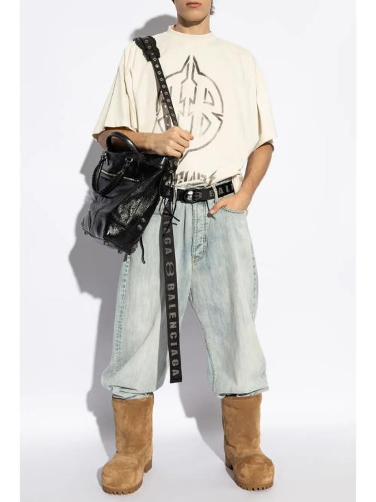  발렌시아가 반팔 티셔츠 787349TQVT1 white - BALENCIAGA