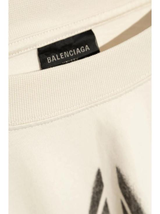  발렌시아가 반팔 티셔츠 787349TQVT1 white - BALENCIAGA