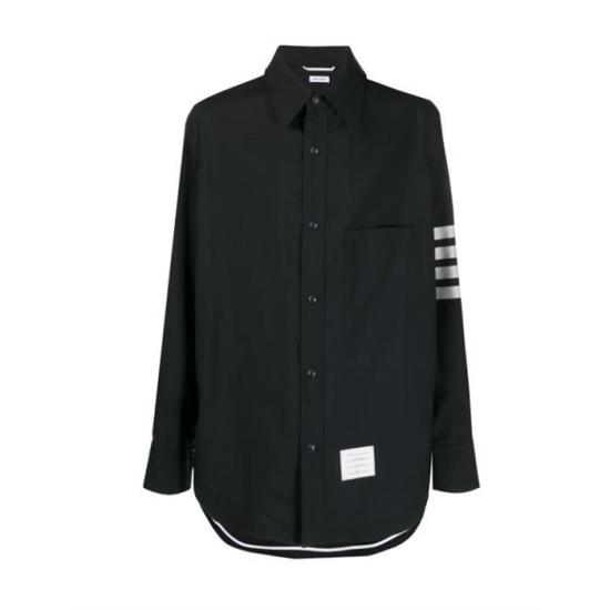  톰브라운 긴팔 셔츠 MJO055AF0665415 NAVY DOM