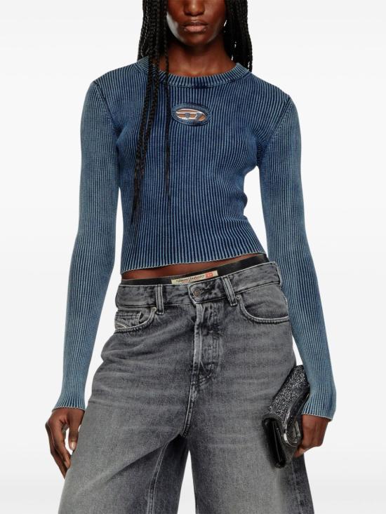  디젤 긴팔 티셔츠 A148100ANAH indigo - DIESEL