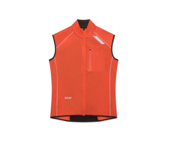  소어 러닝 민소매 티셔츠 S22G2MR ORANGE DOM