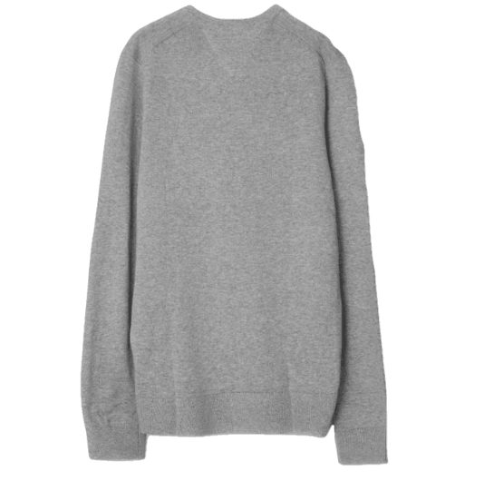  타미힐피거 스웨터 MW14745P91022 LIGHT GREY HEATHER DOM - TOMMY HILFIGER