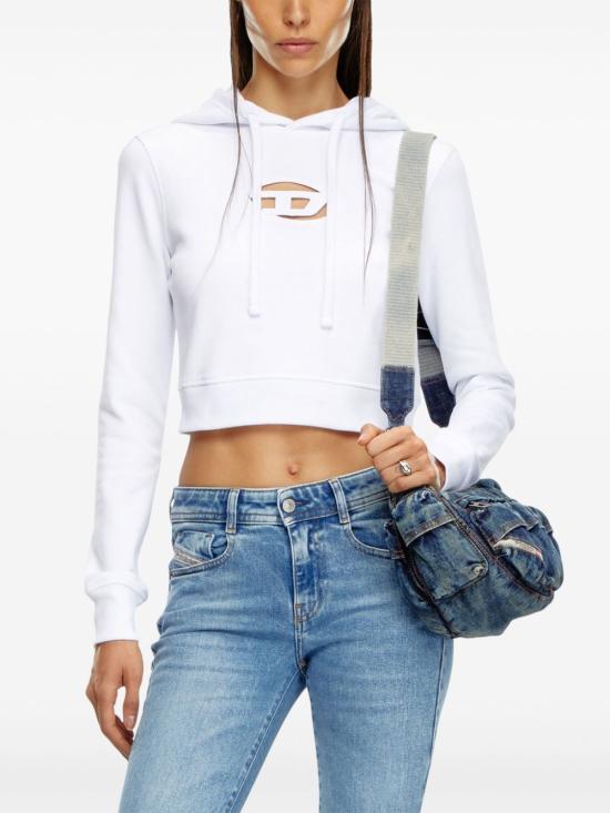  디젤 후드 티셔츠 A157140GRAC white - DIESEL