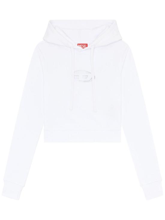  디젤 후드 티셔츠 A157140GRAC white