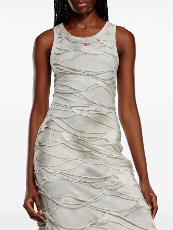  디젤 롱 원피스 A140750ANAY grey - DIESEL