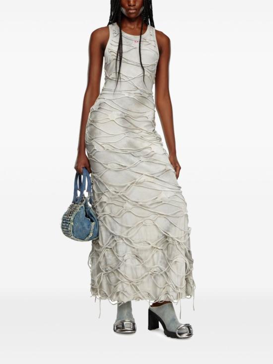  디젤 롱 원피스 A140750ANAY grey - DIESEL