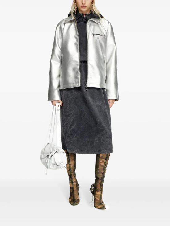  디젤 자켓 A160530PKAQ silver - DIESEL