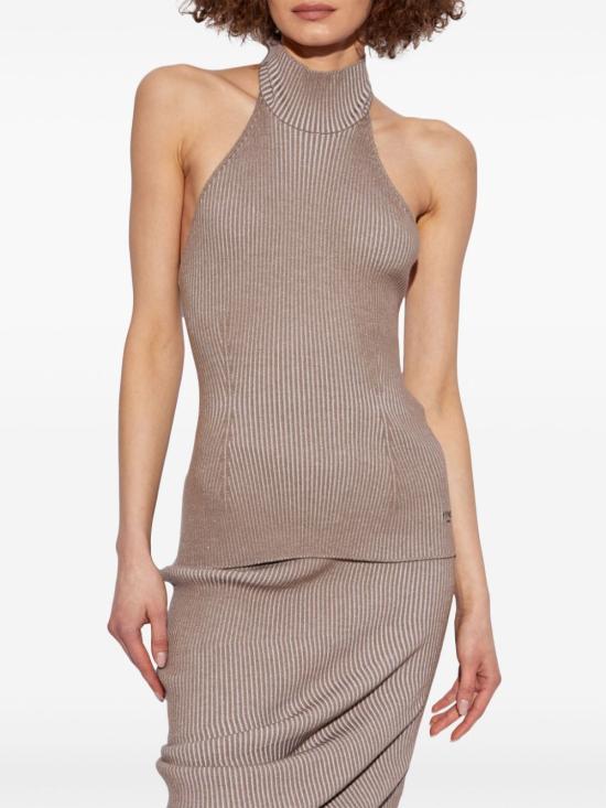  펜디 터틀넥 FZXB75ARV9 brown - FENDI