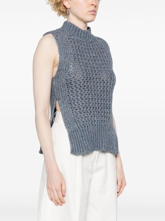  에르노 민소매 티셔츠 ML00014DR70198 powder - HERNO