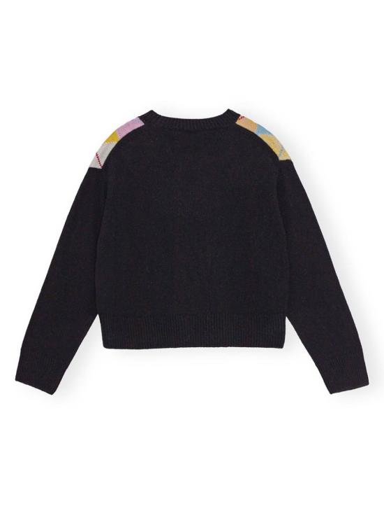  가니 스웨터 K2379 black - GANNI