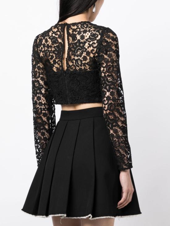  셀프 포트레이트 민소매 티셔츠 AW23002TBLACE - SELF PORTRAIT