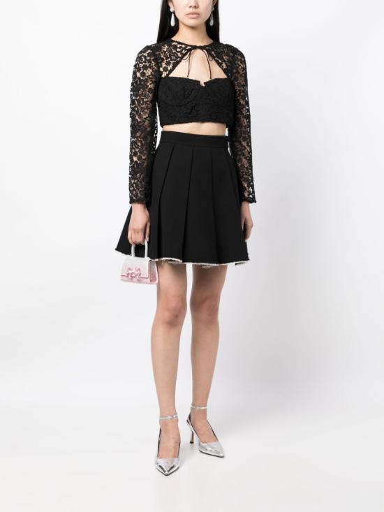  셀프 포트레이트 민소매 티셔츠 AW23002TBLACE - SELF PORTRAIT