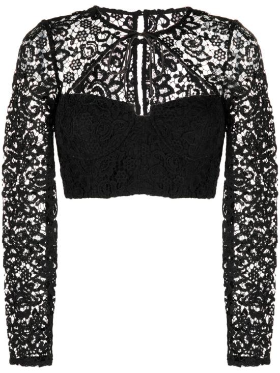  셀프 포트레이트 민소매 티셔츠 AW23002TBLACE