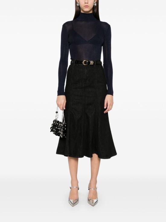  셀프 포트레이트 미디 스커트 RS25821MSK - SELF PORTRAIT