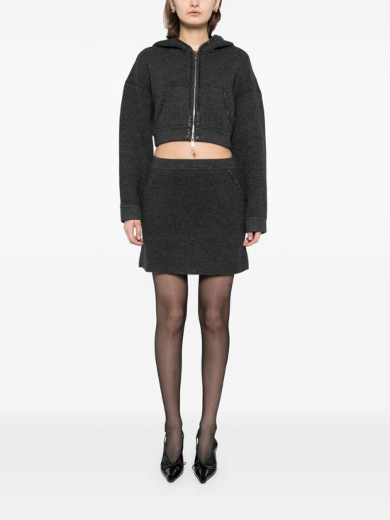  셀프 포트레이트 숏 스커트 RS25084SKGR - SELF PORTRAIT