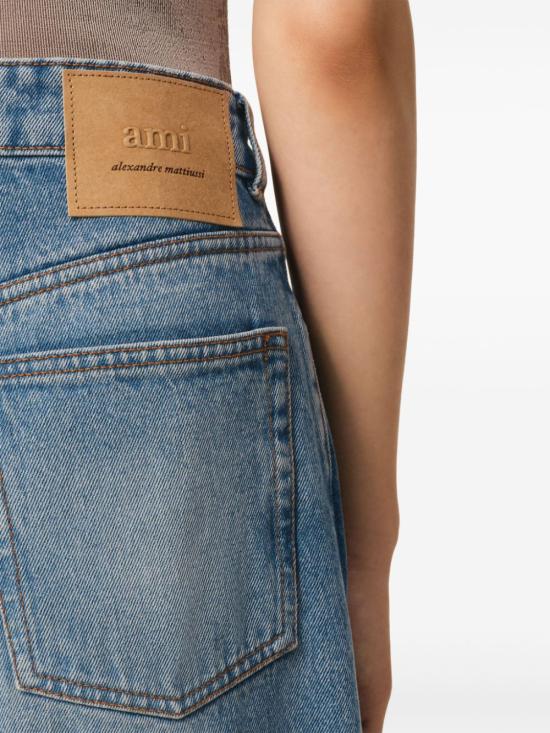  아미 데님 팬츠 E25FTR450DE0046 blue - AMI