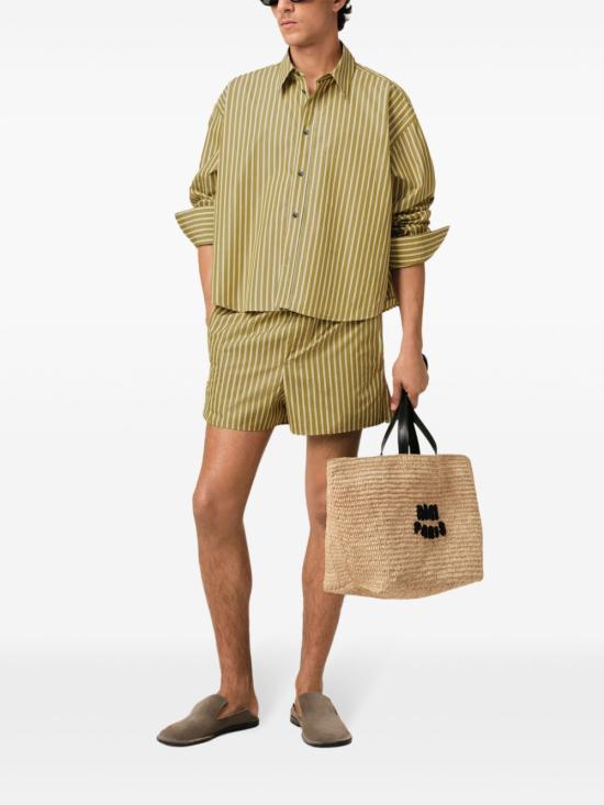  아미 셔츠 E25USH121CO0108 green - AMI