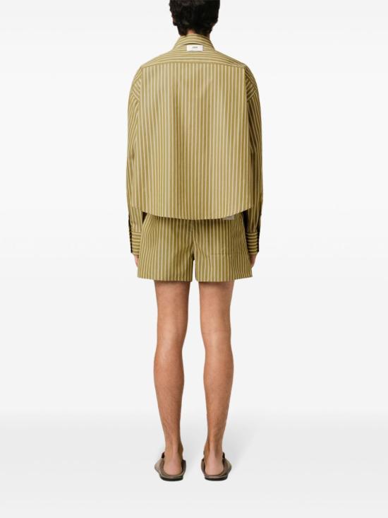  아미 셔츠 E25USH121CO0108 green - AMI