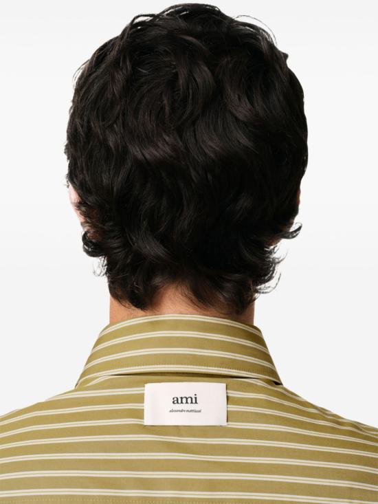  아미 셔츠 E25USH121CO0108 green - AMI