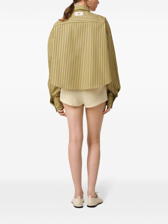  아미 셔츠 E25USH121CO0108 green - AMI