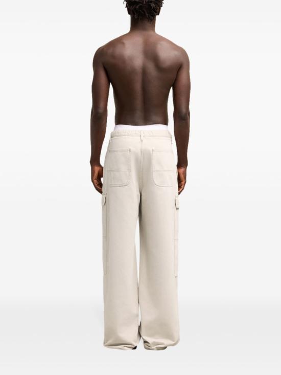  아미 데님 팬츠 H24UTR303CO0037 white - AMI