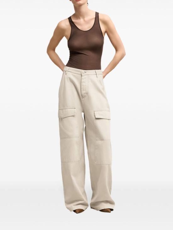  아미 데님 팬츠 H24UTR303CO0037 white - AMI