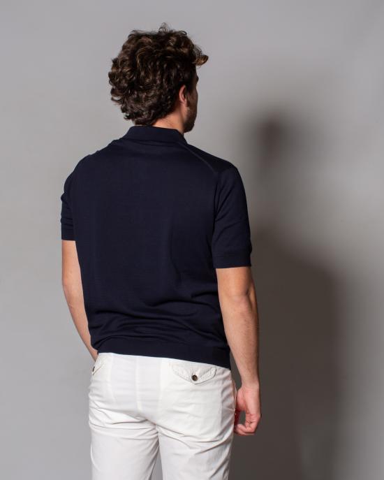 25SS 존스메들리 폴로 티셔츠 ADRIAN NAVY BLU - JOHN SMEDLEY