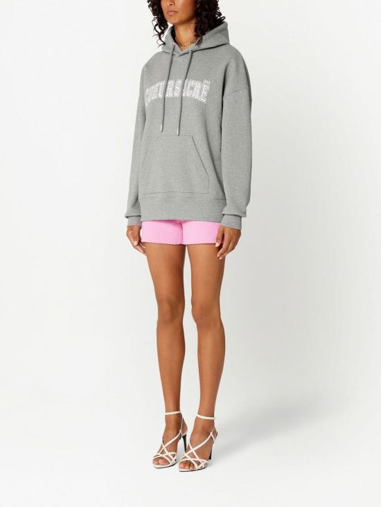  아미 후드 티셔츠 USW209747 grey - AMI